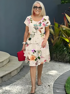 Astrid™ | Elegant Rynket Kjole