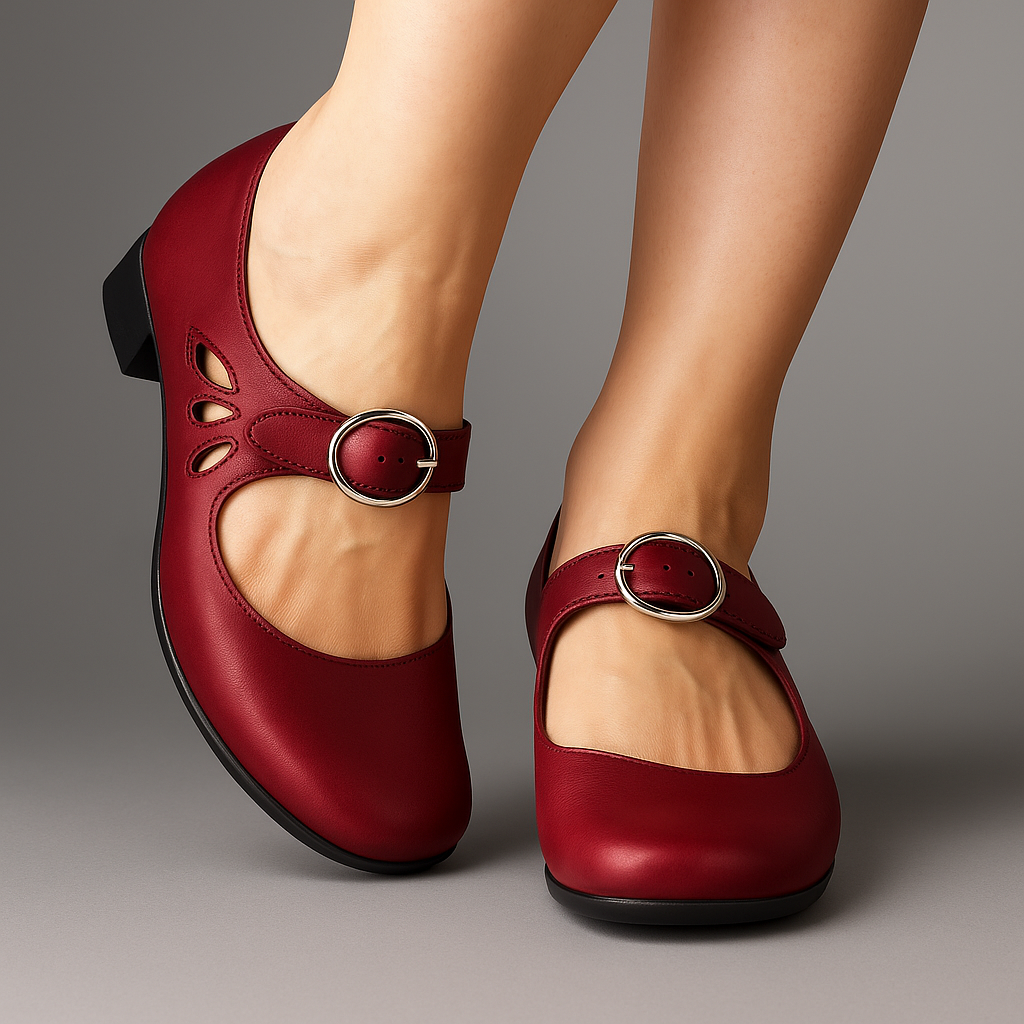 Denisa™ - Ortopædisk Lædersandal