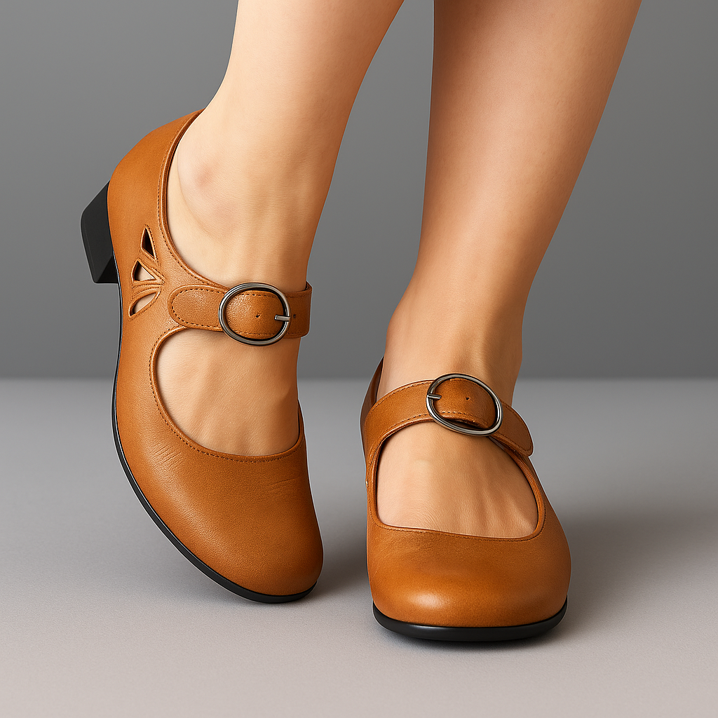 Denisa™ - Ortopædisk Lædersandal