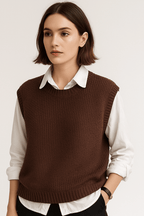 Inger | Ærmeløs trøje