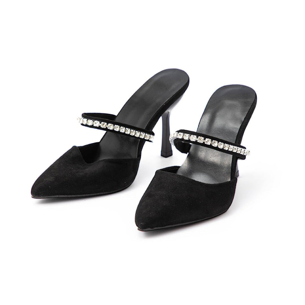 Mette | Strass højhæle