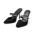 Mette | Strass højhæle