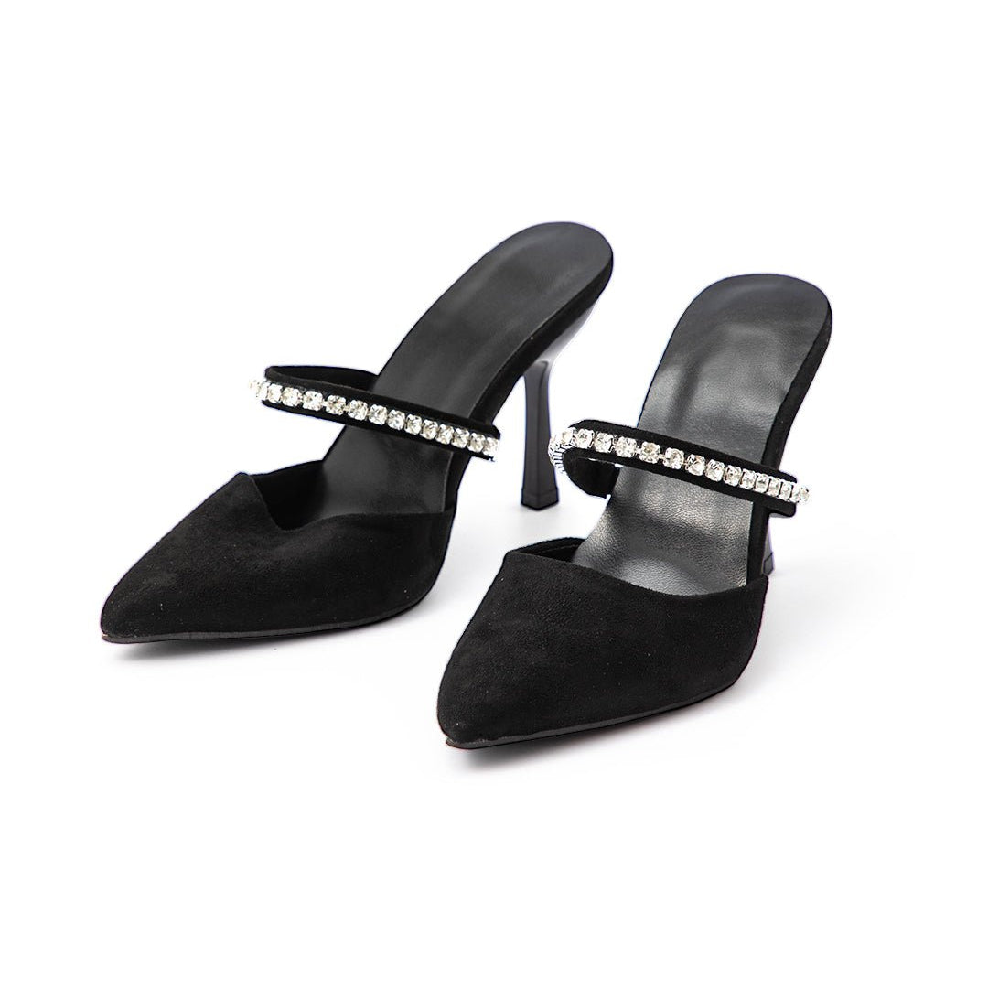 Mette | Strass højhæle