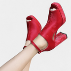 Nanna | Flerfarvede højhæle