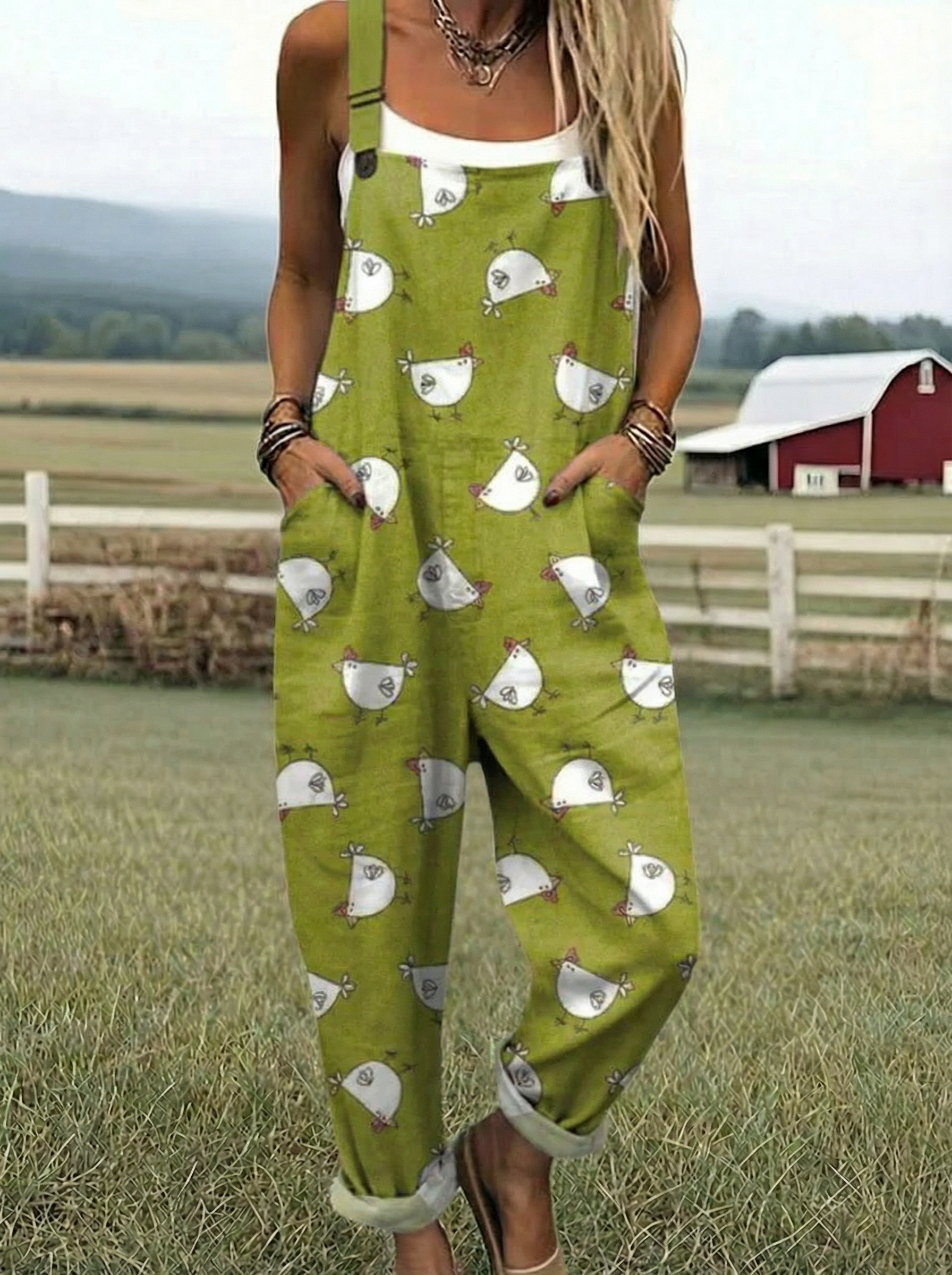 VB™ | Jumpsuit med Vidde Ben