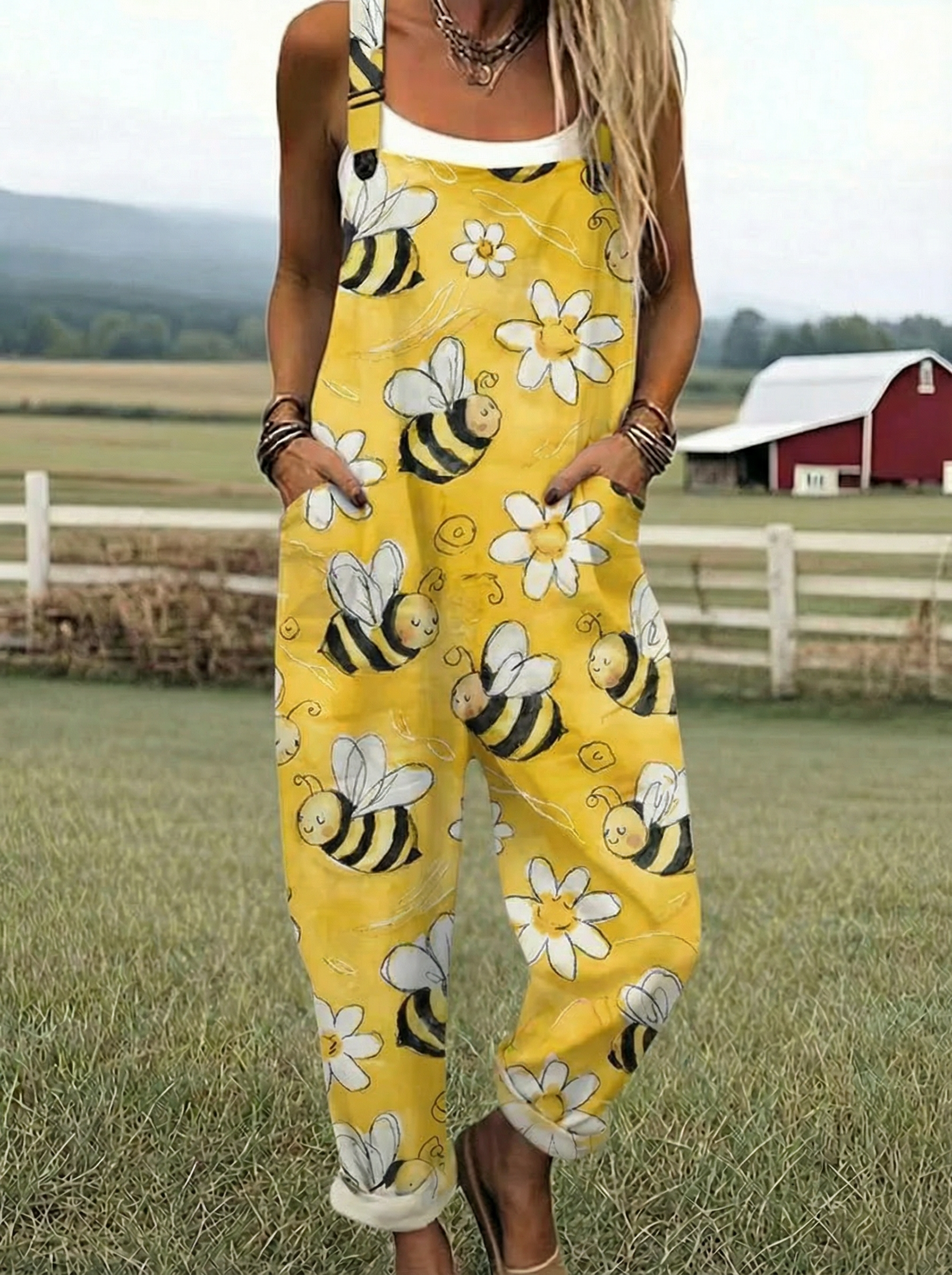 VB™ | Komfortabel Overall med Print