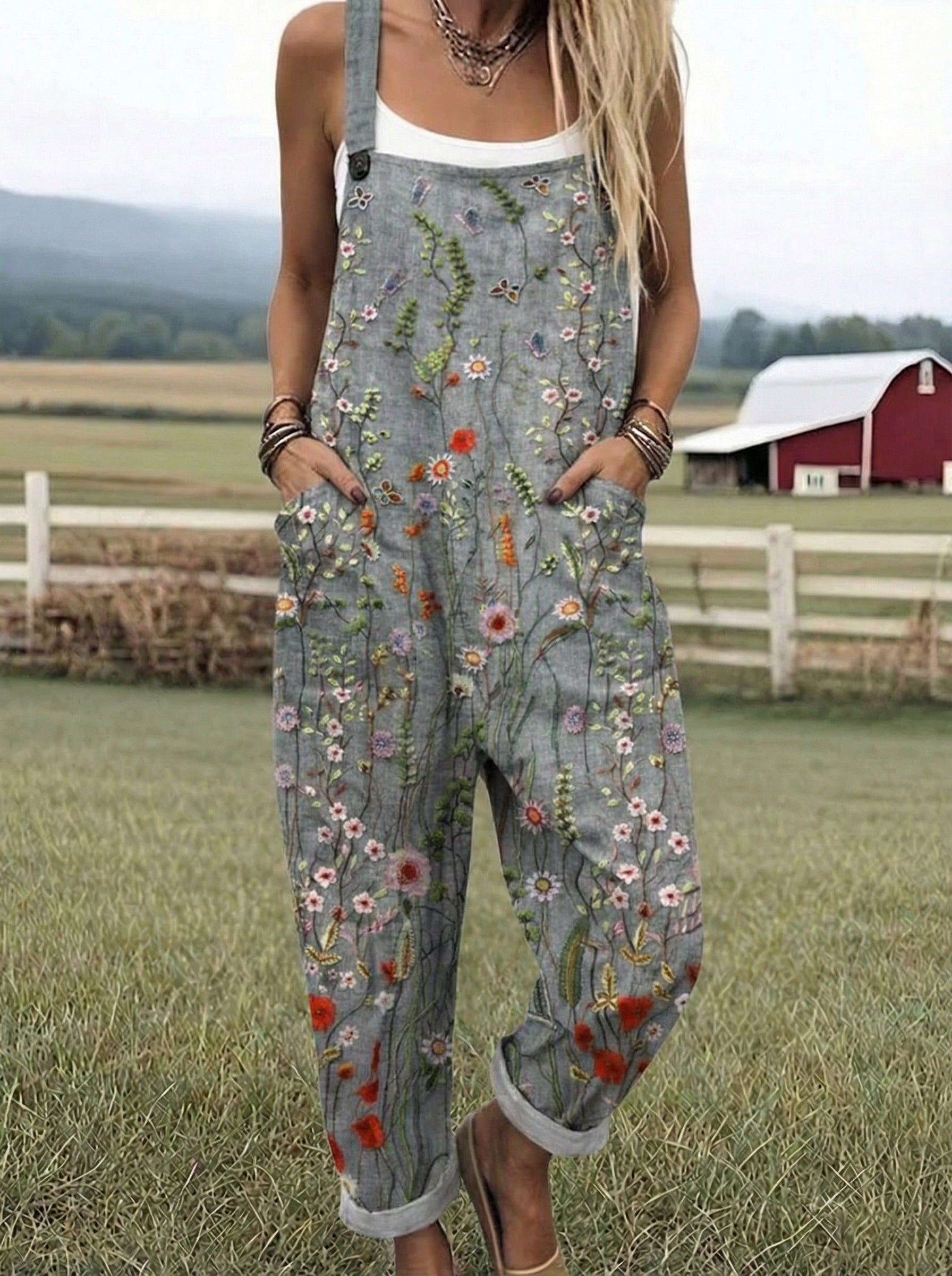 VB™ | Comfort Fit Trykt Havebukser