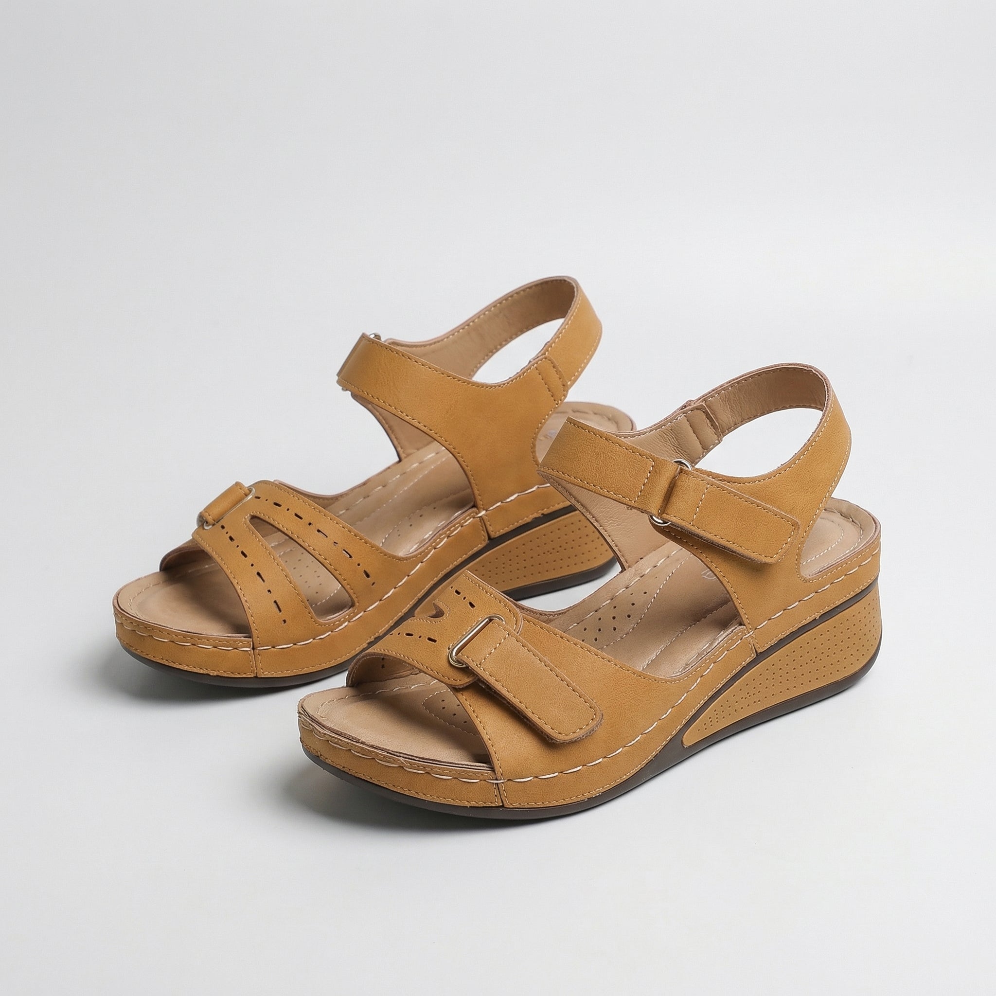 Sandy™ - Komfortable Orthopædiske Sandaler med Hæl