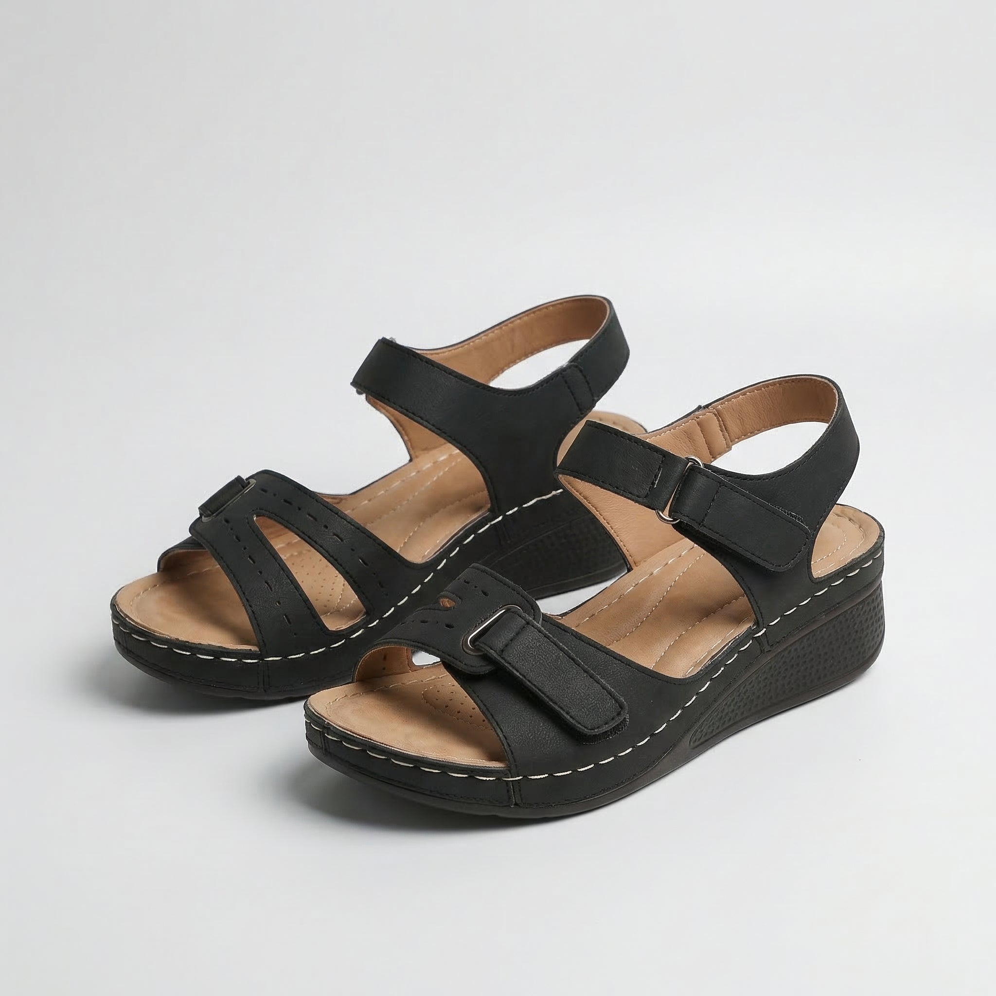 Sandy™ - Komfortable Orthopædiske Sandaler med Hæl