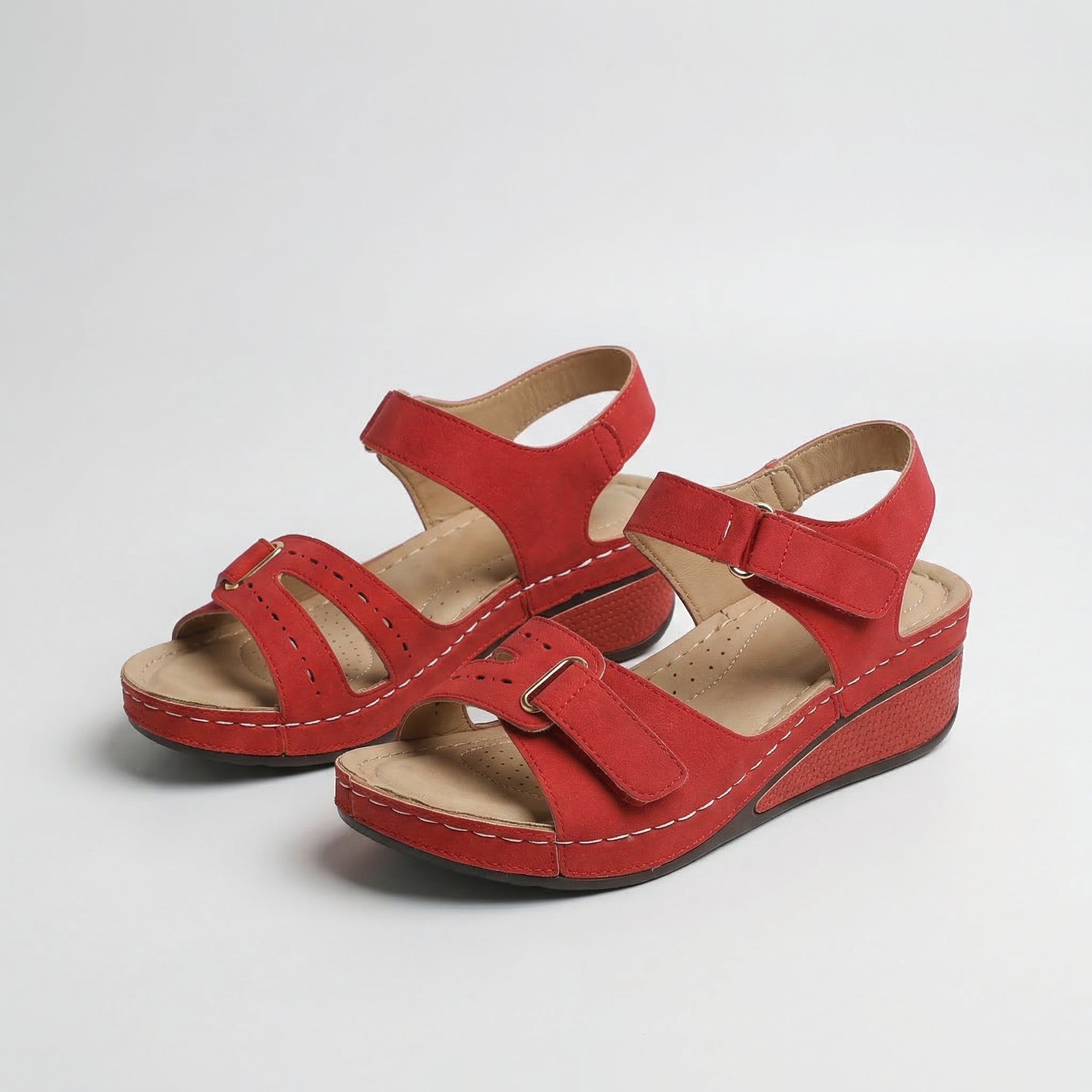 Sandy™ - Komfortable Orthopædiske Sandaler med Hæl