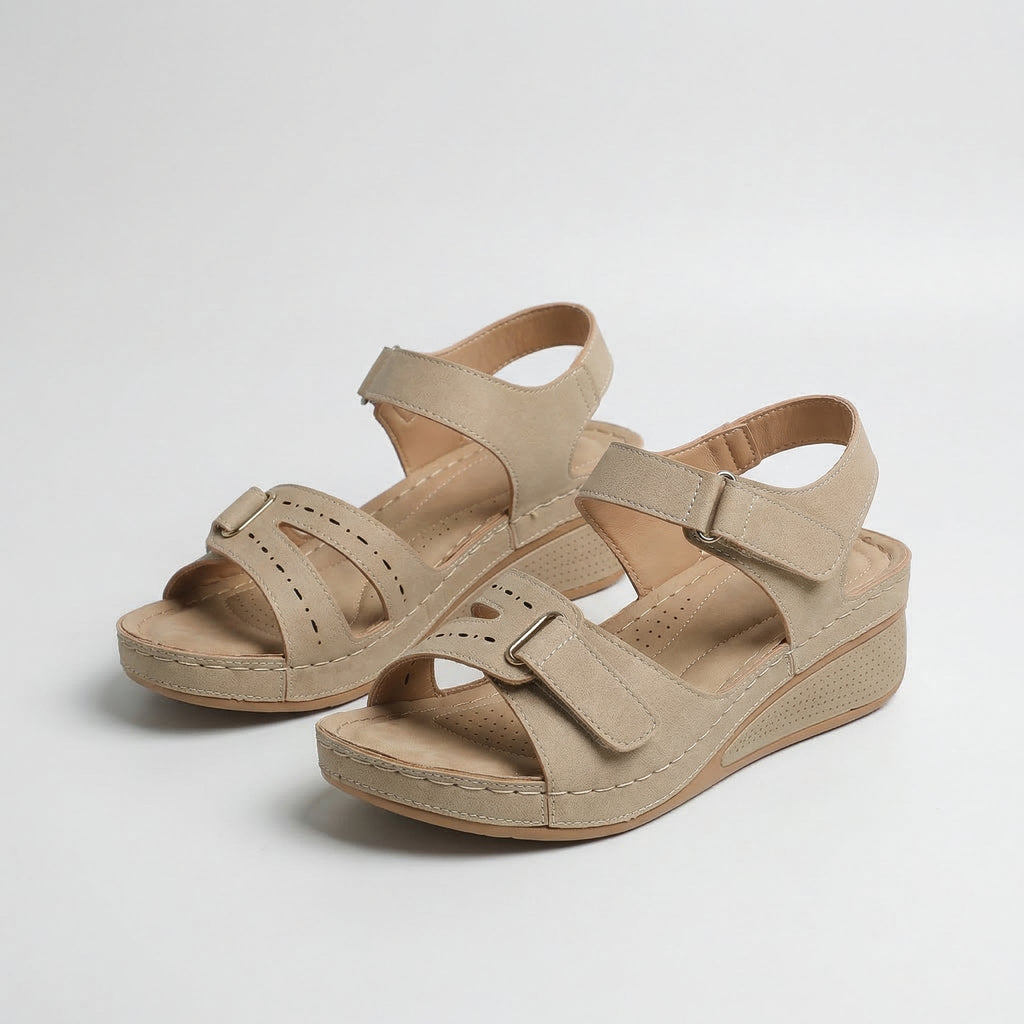 Sandy™ - Komfortable Orthopædiske Sandaler med Hæl