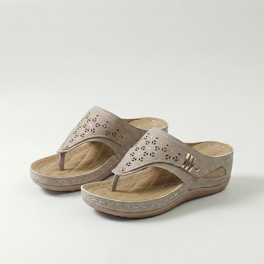 Élodie™ - Kile-tåsandaler til damer