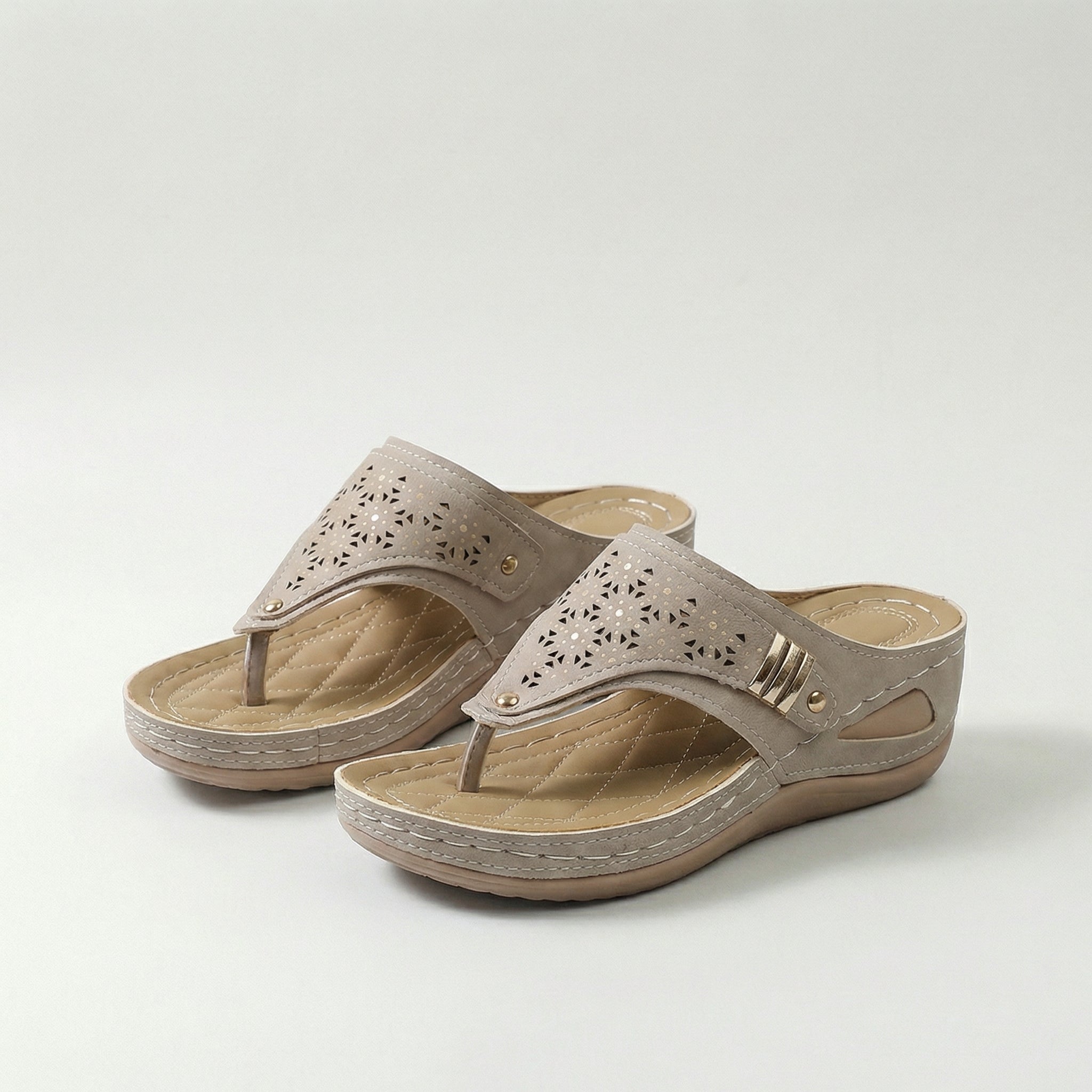 Élodie™ - Kile-tåsandaler til damer